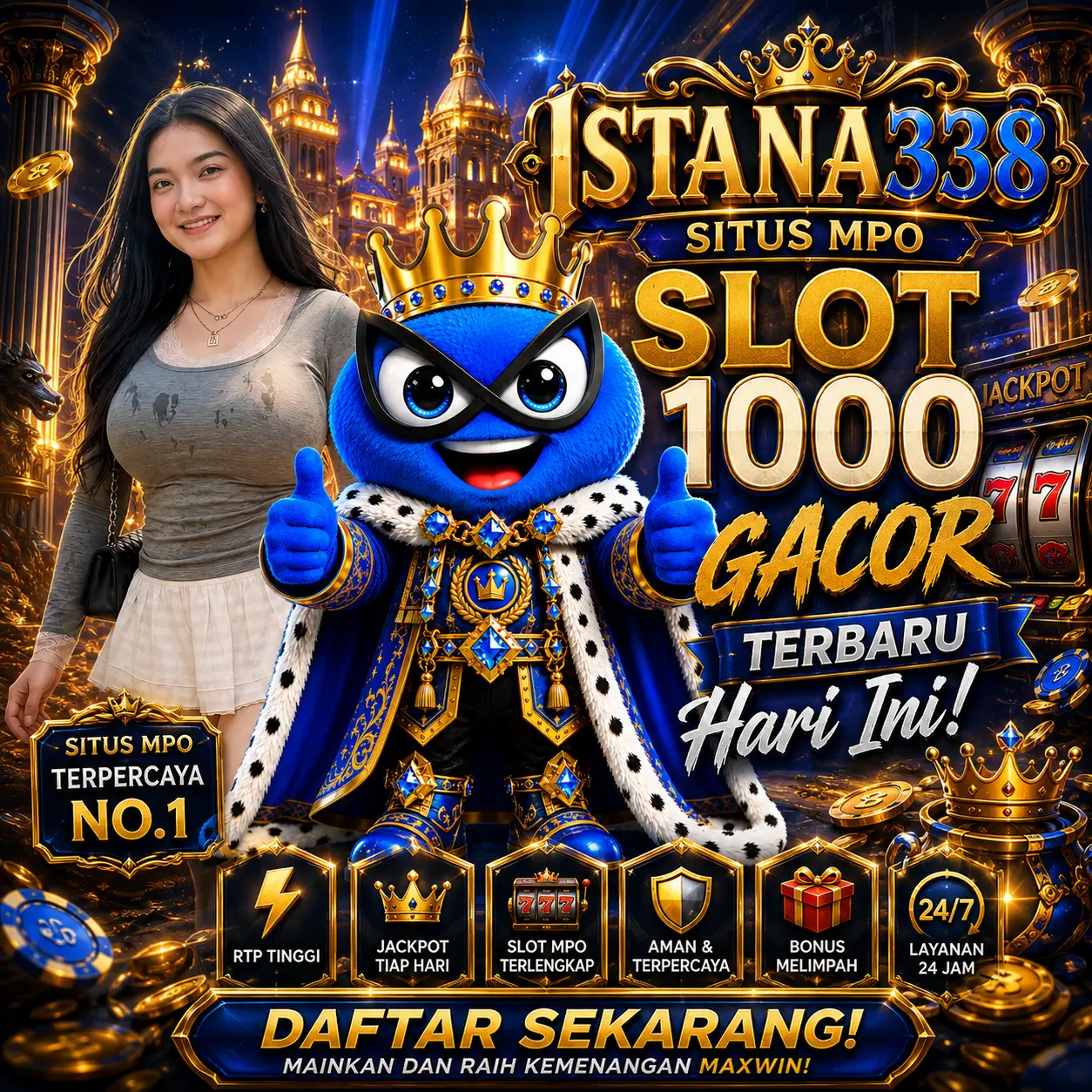 Istana338 : Situs Mpo Slot 1000 Gacor Terbaru Hari Ini image 1